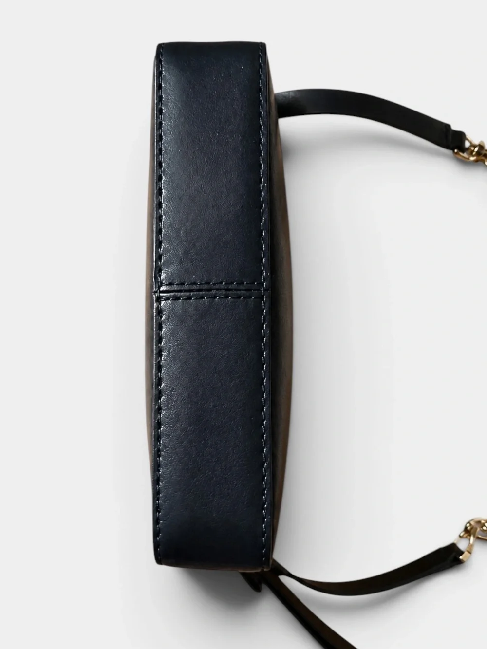 Kate Spade Highliner Clover Black Leather Crossbody Bag with Storybook Lining